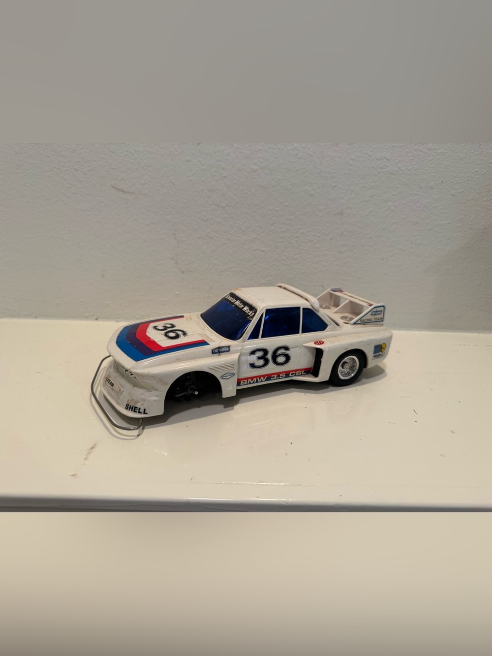 Vintage 1977 BMW 3.5 CLS Daishin RC Power Streaker- unknown if it works